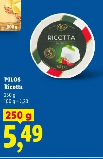 PILOS Ricotta