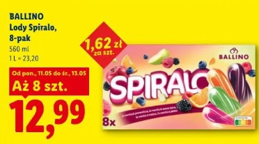 Ballino Lody Spiralo, 8-pak