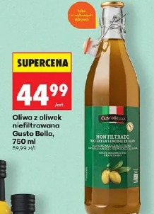 Oliwa z oliwek niefiltrowana Gusto Bello