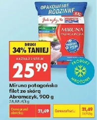 Miruna patagońska filet ze skórą Abramczyk