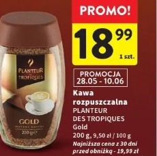 Kawa rozpuszczalna Planteur Des Tropiques Gold