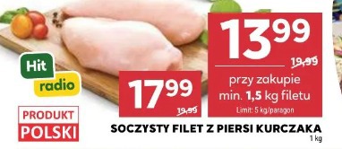 Soczysty filet z piersi kurczaka