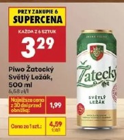 Žatecký Světlý Ležák piwo