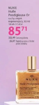 Nuxe Huile Prodigieuse Or suchy olejek regenerujący