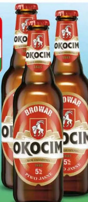 Piwo Okocim Jasne retro