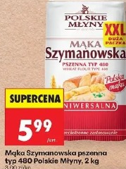 Mąka Szymanowska pszenna typ 480 Polskie Młyny
