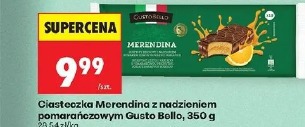 Ciasteczka Merendina z nadzieniem pomarańczowym Gusto Bello