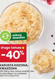 Kapusta kiszona, kwaszona