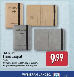 Live In Style Etui na paszport