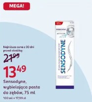 Sensodyne, wybielająca pasta do zębów