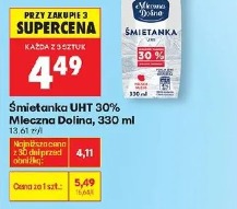 Śmietanka UHT 30% Mleczna Dolina