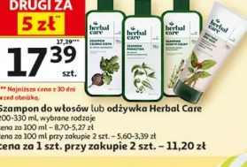 Szampon do włosów lub odżywka Herbal Care