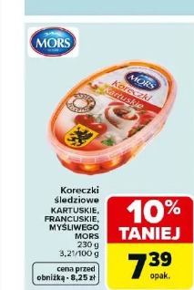 Koreczki śledziowe kartuskie, francuskie, myśliwego Mors