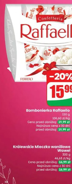 Bombonierka Raffaello