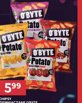 Chipsy ziemniaczane O'Byte