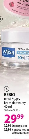 Bebio nawilżający krem do twarzy