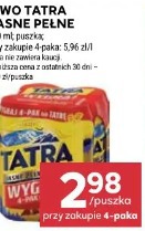 Piwo Tatra jasne pełne