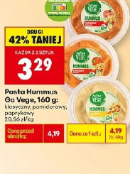 Pasta Hummus Go Vege