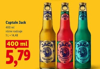 Captain Jack różne rodzaje