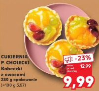 Cukiernia P. Chojecki Babeczki z owocami