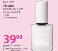 Inglot PlayInn wybielający lakier do paznokci 04