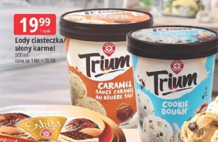 Trium Lody ciasteczka/słony karmel