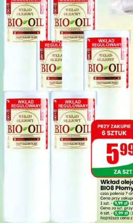 Bio-Oil wkład olejowy regulowany BIO8 Płomyk