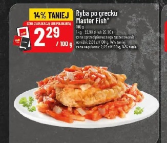 Ryba po grecku Master Fish