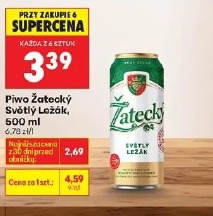 Piwo Žatecký Světlý Ležák