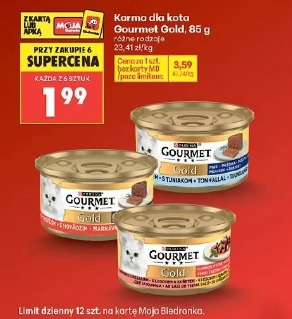 Karma dla kota Gourmet Gold, 85 g różne rodzaje