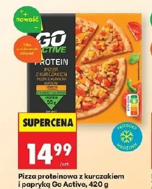 Pizza proteinowa z kurczakiem i papryką Go Active
