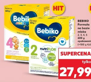 Bebiko Formuła na bazie mleka