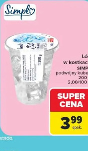 Lód w kostkach Simpl