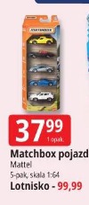 Matchbox pojazd Mattel 5-pak, skala 1:64