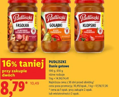 Pudliszki Danie gotowe