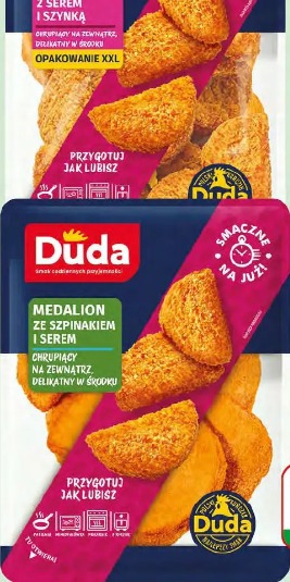 Medalion ze szpinakiem i serem Duda