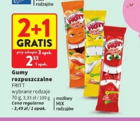 Gumy rozpuszczalne Fritt