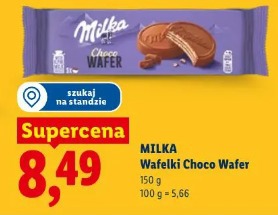 Milka Wafelki Choco Wafer