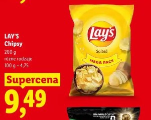 Lay's Chipsy różne rodzaje