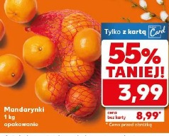 Mandarynki opakowanie