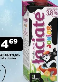 Mleko UHT 3,8% Łaciate Junior