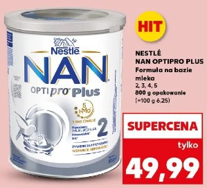 Nestlé NAN OPTIPRO PLUS Formuła na bazie mleka