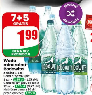 Woda mineralna Rodowita