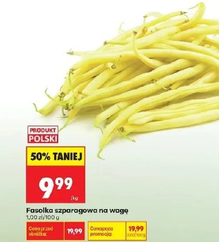Fasolka szparagowa na wagę