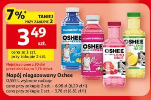 Napój niegazowany Oshee