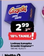 Lodowa kanapka Grześki Goplana