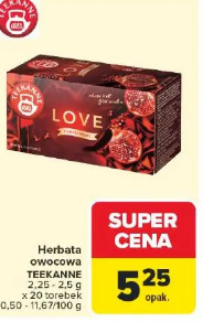 Herbata owocowa TEKANNE LOVE