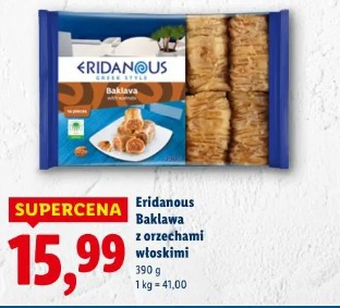 Eridanous Baklawa z orzechami włoskimi