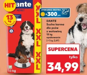 Dante Sucha karma dla psów z wołowiną