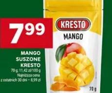 Mango suszone Kresto